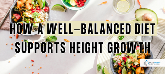 top view image of a pre portioned well balanced diet