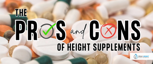pros and cons text with pills as background picture