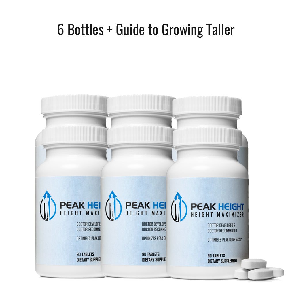 Peak height supplement grow taller pills doctor approved